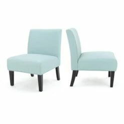 Set of 2 Kassi Accent Chair - Christopher Knight Home Blue -Living Room Chairs store unnamed file 6559