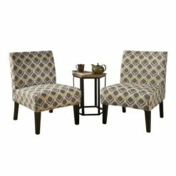 Set of 2 Kassi Accent Chair - Christopher Knight Home Blue -Living Room Chairs store unnamed file 6560