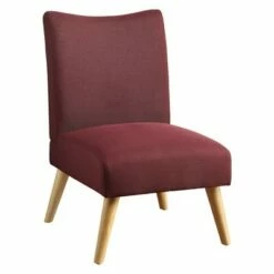 Charlton Mid Century Modern Accent Chair - HOMES: Inside + Out Taupe Brown -Living Room Chairs store unnamed file 6573