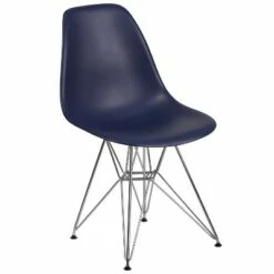 Flash Furniture Elon Series Plastic Chair with Chrome Base -Living Room Chairs store unnamed file 6633