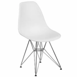 Flash Furniture Elon Series Plastic Chair with Chrome Base -Living Room Chairs store unnamed file 6636
