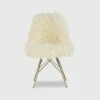 Remy Flokati Chair White - Linon -Living Room Chairs store unnamed file 6639