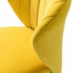 Velvet Accent Side Chair with Tufted Back | Karat Home -Living Room Chairs store unnamed file 6707