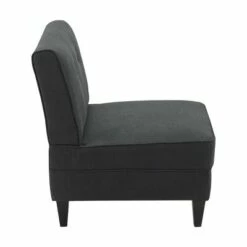 Copenhagen Tufted Slipper Chair - Serta Charcoal 18 Copenhagen Tufted Slipper Chair - Serta Charcoal -Living Room Chairs store unnamed file 6764
