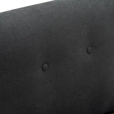 Copenhagen Tufted Slipper Chair - Serta Charcoal 8 Copenhagen Tufted Slipper Chair - Serta Charcoal - Image 6