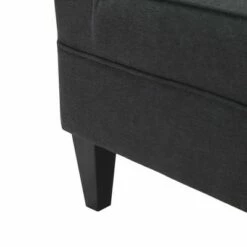 Copenhagen Tufted Slipper Chair - Serta Charcoal 22 Copenhagen Tufted Slipper Chair - Serta Charcoal -Living Room Chairs store unnamed file 6768