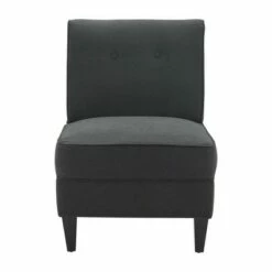 Copenhagen Tufted Slipper Chair - Serta Charcoal 25 Copenhagen Tufted Slipper Chair - Serta Charcoal -Living Room Chairs store unnamed file 6771