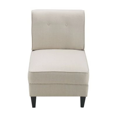 Copenhagen Tufted Slipper Chair - Serta Charcoal 14 Copenhagen Tufted Slipper Chair - Serta Charcoal - Image 12