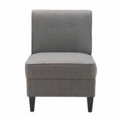 Copenhagen Tufted Slipper Chair - Serta Charcoal 27 Copenhagen Tufted Slipper Chair - Serta Charcoal -Living Room Chairs store unnamed file 6773