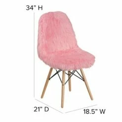 Emma and Oliver Shaggy Dog Fur Accent Chair 19 Emma and Oliver Shaggy Dog Fur Accent Chair -Living Room Chairs store unnamed file 6785