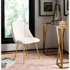 Foster Side Chair - Safavieh Light Gray