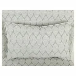 Parker Accent Chair with Pillow - HomePop Gray Cheetah -Living Room Chairs store unnamed file 6819