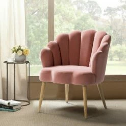 Maël Velvet Arm Chair | Karat Home