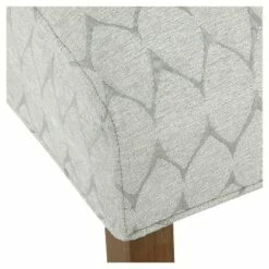 Parker Accent Chair with Pillow - HomePop Gray Cheetah -Living Room Chairs store unnamed file 6820