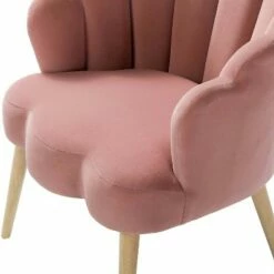 Maël Velvet Arm Chair | Karat Home -Living Room Chairs store unnamed file 687