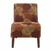 Coco Accent Chair - Linon Blue Flower -Living Room Chairs store unnamed file 6880