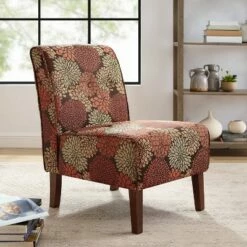 Coco Accent Chair - Linon Blue Flower 23 Coco Accent Chair - Linon Blue Flower -Living Room Chairs store unnamed file 6885