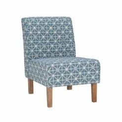 Coco Accent Chair - Linon Blue Flower 31 Coco Accent Chair - Linon Blue Flower -Living Room Chairs store unnamed file 6893