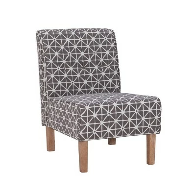 Coco Accent Chair - Linon Blue Flower 18 Coco Accent Chair - Linon Blue Flower - Image 16