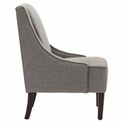 Swoop Arm Accent Chair - WOVENBYRD Light Blue -Living Room Chairs store unnamed file 6916