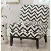 Rominatibetan Chair - Black/White - Safavieh -Living Room Chairs store unnamed file 6936