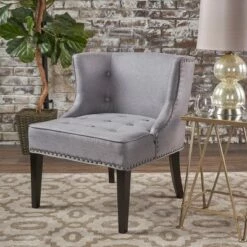 Adelina Occasional Chair - Christopher Knight Home Gray