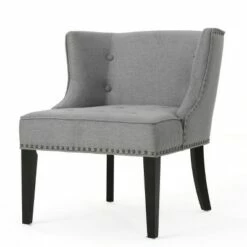 Adelina Occasional Chair - Christopher Knight Home Gray -Living Room Chairs store unnamed file 6944