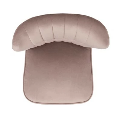 June Mid Century Accent Chair Slate - Safavieh Mauve/natural 8 June Mid Century Accent Chair Slate - Safavieh Mauve/natural - Image 6