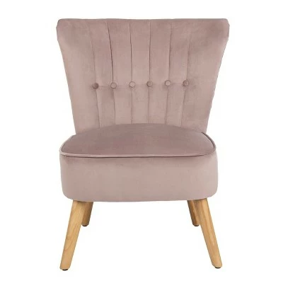 June Mid Century Accent Chair Slate - Safavieh Mauve/natural 12 June Mid Century Accent Chair Slate - Safavieh Mauve/natural - Image 10