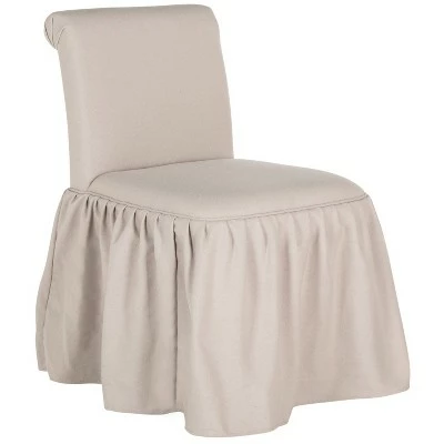 Ivy Vanity Chair - Taupe - Safavieh 4 Ivy Vanity Chair - Taupe - Safavieh - Image 2