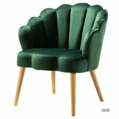 Maël Velvet Arm Chair | Karat Home -Living Room Chairs store unnamed file 697