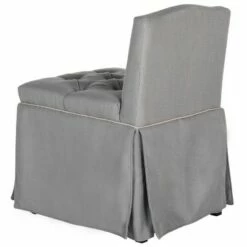 Betsy Vanity Chair - Gray / Taupe - Safavieh 8 Betsy Vanity Chair - Gray / Taupe - Safavieh -Living Room Chairs store unnamed file 6971