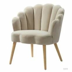 Maël Velvet Arm Chair | Karat Home -Living Room Chairs store unnamed file 698