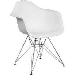 Alonza Series Plastic Chair with Arms and Chrome Base - Riverstone Furniture Collection Moss Gray -Living Room Chairs store unnamed file 7029