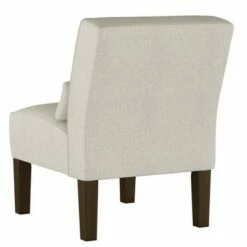 Burke Slipper Chair - Threshold™ Linen Antique Red -Living Room Chairs store unnamed file 7059