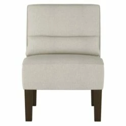 Burke Slipper Chair - Threshold™ Linen Antique Red -Living Room Chairs store unnamed file 7062