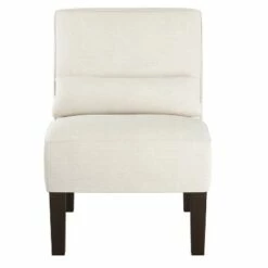 Burke Slipper Chair - Threshold™ Linen Antique Red -Living Room Chairs store unnamed file 7063