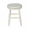 Jonathan Swivel Scooped Seat 18" Stool - Unfinished - International Concepts