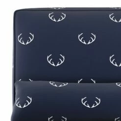 Armless Chair Patterned - Skyline Furniture Antler Navy -Living Room Chairs store unnamed file 7119