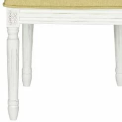 Set of 2 Buchanan Rectangle Side Chair - Safavieh Light Yellow -Living Room Chairs store unnamed file 7218