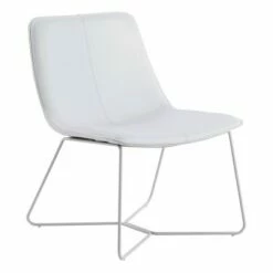 Grayson Accent Chair - OSP Home Furnishings White Faux Leather/chrome Base 25 Grayson Accent Chair - OSP Home Furnishings White Faux Leather/chrome Base -Living Room Chairs store unnamed file 7237