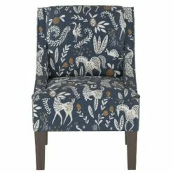 Hudson Swoop Armchair Animal Print - Threshold™ Ivory -Living Room Chairs store unnamed file 7310