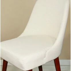 Armless Accent Chair Cream - Ore International