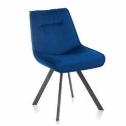 Set of 2 Jules Accent Chairs Blue - miBasics