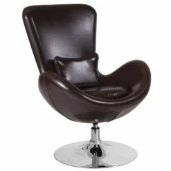 Merrick Lane High-Back Egg Style Lounge Chair With 360° Swivel Metal Base 14 Merrick Lane High-Back Egg Style Lounge Chair With 360° Swivel Metal Base -Living Room Chairs store unnamed file 734