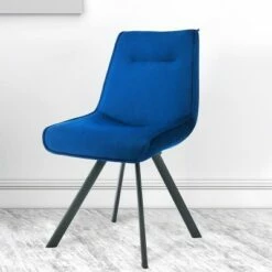 Set of 2 Jules Accent Chairs Blue - miBasics -Living Room Chairs store unnamed file 7341