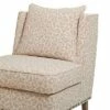 Madison Park Conner Armless Shelter Chair Beige