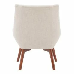 Serena Accent Chair Tufted Linen Beige - Linon -Living Room Chairs store unnamed file 7364