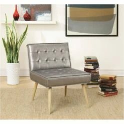Amity Accent Chair Pewter - OSP Home Furnishings
