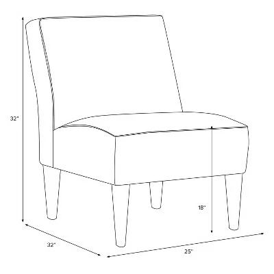 Robin Upholstered Chair Orange/White Floral - Skyline Furniture 8 Robin Upholstered Chair Orange/White Floral - Skyline Furniture - Image 6